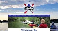 Desktop Screenshot of madcitypaddlers.org